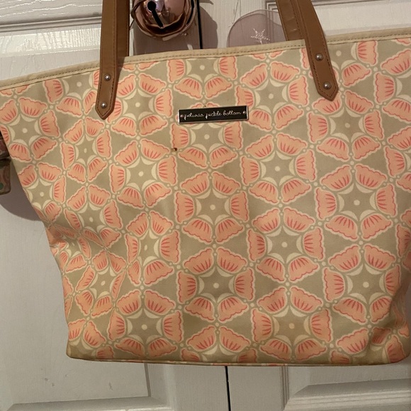 Floral rare Penelope Picklebottom diaper bag tote